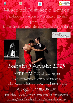 12° Festival itinerante di Tango Argentino